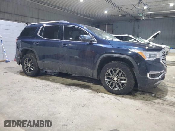 2017 GMC Acadia SLT with VIN 1GKKNULS3HZ267384, listed as a Copart auction lot 42558385 with 115,266 mi miles and Salvage Title. Bid and sale history available at carsss.com. Image 4.