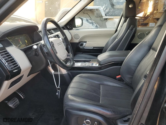 2016 Land Rover Range Rover Supercharged with VIN SALGS2EF4GA286899, listed as a Copart auction lot 77257394 with 62,451 mi miles and Salvage Title. Bid and sale history available at carsss.com. Image 7.