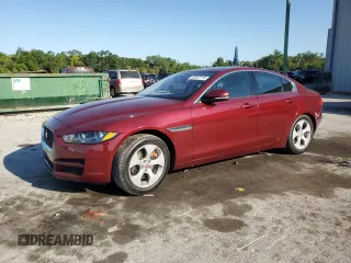 2017 Jaguar XE 25t with VIN SAJAR4BG9HA972716, listed as a Copart auction lot 53547115 with 54,252 mi miles and Salvage Title. Bid and sale history available at DreamBid. Image 1.