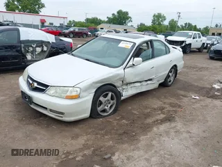 2003 Acura TL w/Navigation System z VIN 19UUA56713A007586, wystawiony jako IAAI lot #42348174 z przebiegiem Nie podano mil oraz . Historia ofert i sprzedaży dostępna na DreamBid. Obrazek 2.