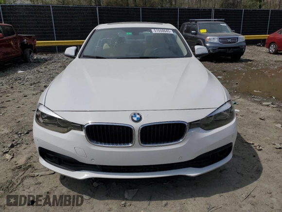 2017 BMW 3 Series 320i with VIN WBA8E1G52HNU14131, listed as a Copart auction lot 51550645 with 0 mi miles and Clean Title. Bid and sale history available at carsss.com. Image 5.