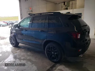 2025 Honda Passport Black Edition z VIN 5FNYF8H80SB002779, wystawiony jako Copart lot #75640054 z przebiegiem 269 mil mil oraz Szkody całkowita. Historia ofert i sprzedaży dostępna na DreamBid. Obrazek 2.