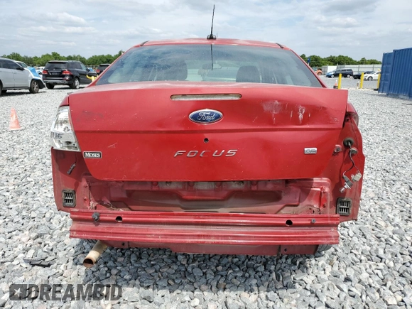 2009 Ford Focus SE with VIN 1FAHP35N79W134251, listed as a Copart auction lot 54049105 with 195,234 mi miles and Salvage Title. Bid and sale history available at carsss.com. Image 6.
