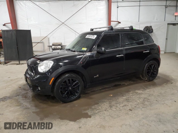 2013 MINI Countryman S ALL4 with VIN WMWZC5C55DWM15639, listed as a Copart auction lot 50991075 with 120,098 mi miles and Salvage Title. Bid and sale history available at DreamBid. Image 1.