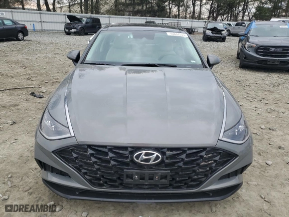 2023 Hyundai Sonata SEL with VIN KMHL14JA0PA262934, listed as a Copart auction lot 46932555 with 61,342 mi miles and Salvage Title. Bid and sale history available at carsss.com. Image 5.