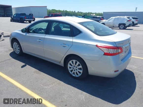 2013 Nissan Sentra SR with VIN 3N1AB7AP0DL746673, listed as a IAAI auction lot 42059562 with 144,247 mi miles and . Bid and sale history available at DreamBid. Image 3.
