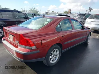 2002 Volvo S60 with VIN YV1RS61R722142705, listed as a IAAI auction lot 41430613 with 248,816 mi miles. Bid and sale history available at carsss.com. Image 4.