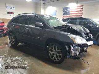 2009 Lexus RX 350 with VIN 2T2GK31U99C078156, listed as a Copart auction lot 47590855 with 177,994 mi miles and Salvage Title. Bid and sale history available at DreamBid. Image 4.