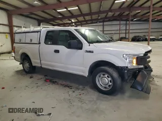 2020 Ford F-150 XL with VIN 1FTEX1CB8LFA05646, listed as a Copart auction lot 85350634 with 176,855 mi miles and Salvage Title. Bid and sale history available at DreamBid. Image 4.
