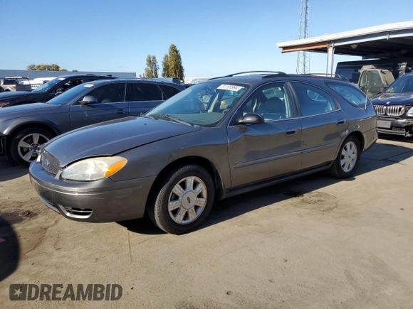 2005 Ford Taurus z VIN 1FAHP59U15A158162, wystawiony jako Copart lot #81109994 z przebiegiem 81 196 mil mil oraz Czysty tytuł • Clean title. Historia ofert i sprzedaży dostępna na DreamBid. Obrazek 1.