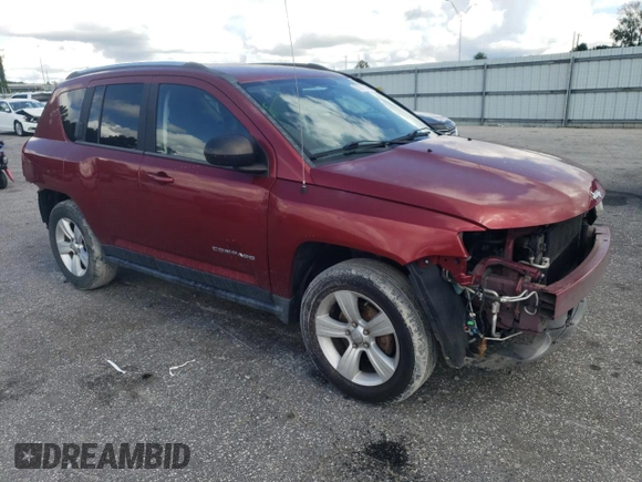 2014 Jeep Compass Sport with VIN 1C4NJCBB1ED648840, listed as a Copart auction lot 72227034 with 148,095 mi miles and Salvage Title. Bid and sale history available at carsss.com. Image 4.