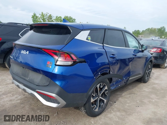 2023 Kia Sportage EX z VIN 5XYK33AF2PG091037, wystawiony jako IAAI lot #42337905 z przebiegiem 16 433 mil mil oraz . Historia ofert i sprzedaży dostępna na DreamBid. Obrazek 4.