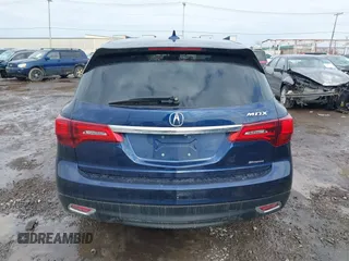 2015 Acura MDX Tech Pkg with VIN 5FRYD4H47FB002889, listed as a IAAI auction lot 41668025 with 96,781 mi miles. Bid and sale history available at carsss.com. Image 16.