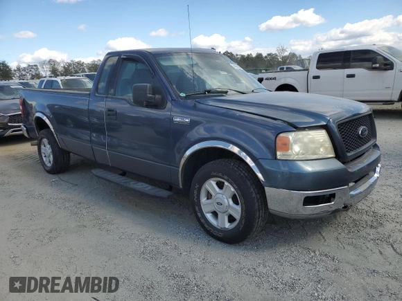 2004 Ford F-150 XL with VIN 1FTPF12584NC32561, listed as a Copart auction lot 74464844 with 250,379 mi miles and Salvage title. Bid and sale history available at DreamBid. Image 4.