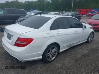 2013 Mercedes-Benz C 300 Sport with VIN WDDGF8AB2DR247992, listed as a IAAI auction lot 42484654 with 102,736 mi miles and . Bid and sale history available at DreamBid. Image 4.