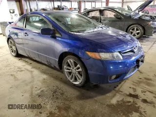 2008 Honda Civic Cpe Si with VIN 2HGFG21568H703347, listed as a Copart auction lot 45295775 with 155,813 mi miles and Salvage Title. Bid and sale history available at carsss.com. Image 4.