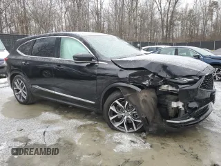 2023 Acura MDX w/Technology Package with VIN 5J8YE1H4XPL038136, listed as a Copart auction lot 88968795 with 67,222 mi miles and Salvage Title. Bid and sale history available at carsss.com. Image 4.