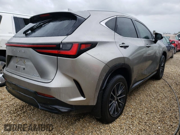 2022 Lexus NX with VIN 2T2GDCAZ0NC002101, listed as a Copart auction lot 62342662 with 0 mi miles. Bid and sale history available at carsss.com. Image 4.