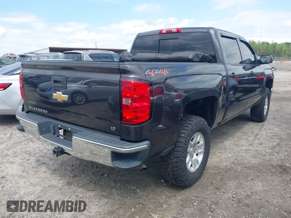 2015 Chevrolet Silverado 1500 LT with VIN 3GCUKREC3FG356496, listed as a IAAI auction lot 41986510 with 191,397 mi miles. Bid and sale history available at carsss.com. Image 4.