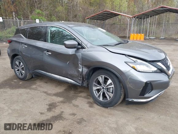 2021 Nissan Murano S z VIN 5N1AZ2AS5MC131981, wystawiony jako IAAI lot #42010176 z przebiegiem 24 538 mil mil oraz . Historia ofert i sprzedaży dostępna na DreamBid. Obrazek 1.
