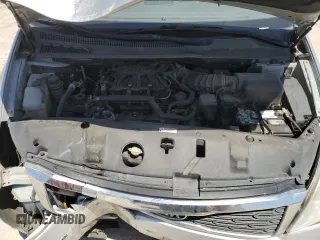 2012 Kia Sedona LX with VIN KNDMG4C74C6485709, listed as a Copart auction lot 67355154 with 196,052 mi miles and Salvage Title. Bid and sale history available at carsss.com. Image 12.