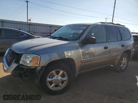 2002 GMC Envoy SLT with VIN 1GKDS13S022490594, listed as a Copart auction lot 85186954 with 190,103 mi miles and Clean Title. Bid and sale history available at carsss.com. Image 1.