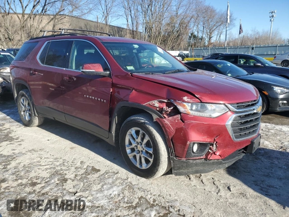 2019 Chevrolet Traverse LT Cloth with VIN 1GNEVGKW0KJ203170, listed as a Copart auction lot 43367475 with 107,308 mi miles and Salvage Title. Bid and sale history available at carsss.com. Image 4.