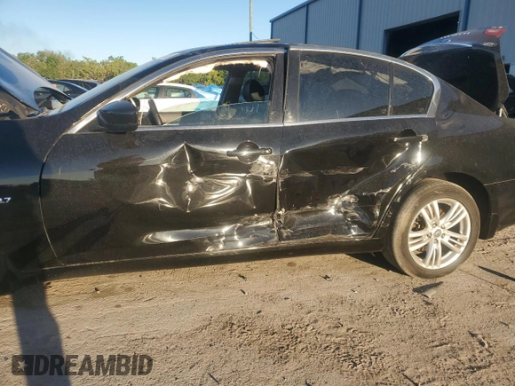 2015 Infiniti Q40 with VIN JN1CV6AR0FM651387, listed as a Copart auction lot 48626275 with 91,100 mi miles and Salvage Title. Bid and sale history available at carsss.com. Image 7.