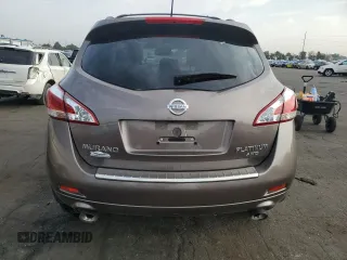 2014 Nissan Murano LE with VIN JN8AZ1MW4EW521410, listed as a Copart auction lot 59579204 with 62,032 mi miles and Salvage Title. Bid and sale history available at carsss.com. Image 6.
