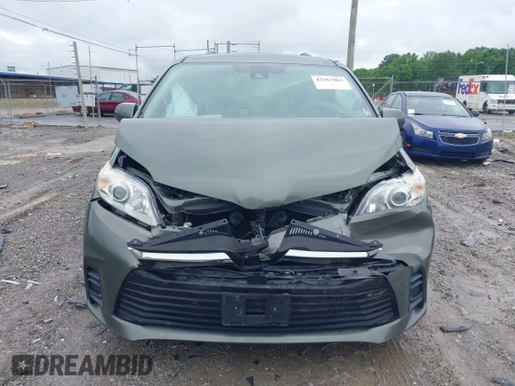 2018 Toyota Sienna LE Auto Access Seat с VIN 5TDKZ3DCXJS957822, выставлен на аукционе IAAI как лот 42367863 с пробегом 75 237 миль миль и . История ставок и продаж доступна на DreamBid. Изображение 12.