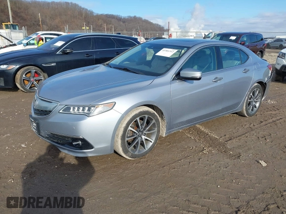 2015 Acura TLX V6 Advance with VIN 19UUB3F70FA006340, listed as a IAAI auction lot 41501312 with 151,517 mi miles. Bid and sale history available at carsss.com. Image 17.