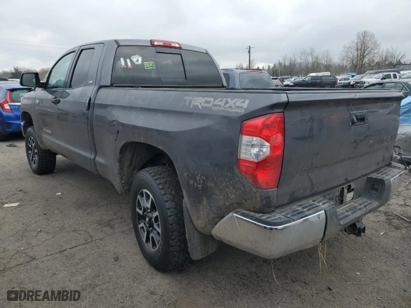 2018 Toyota Tundra 4WD SR with VIN 5TFUY5F14JX689816, listed as a Copart auction lot 89198265 with 141,315 mi miles and Salvage Title. Bid and sale history available at carsss.com. Image 2.