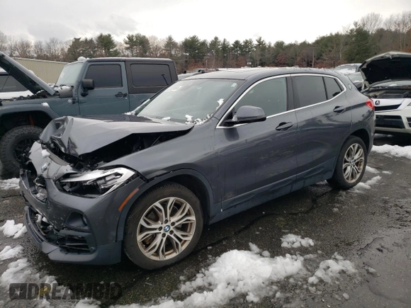 2019 BMW X2 sDrive28i with VIN WBXYJ3C51K5N42631, listed as a Copart auction lot 83223494 with 65,861 mi miles and Salvage Title. Bid and sale history available at carsss.com. Image 1.