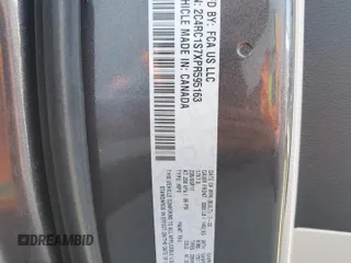 2023 Chrysler Pacifica Hybrid Limited with VIN 2C4RC1S7XPR595163, listed as a Copart auction lot 58182295 with 45,799 mi miles and Clean title. Bid and sale history available at DreamBid. Image 14.