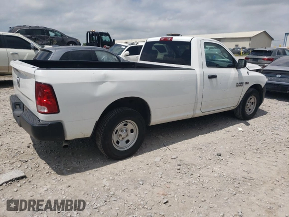 2016 Ram 1500 Tradesman z VIN 3C6JR6DT9GG363735, wystawiony jako Copart lot #56170895 z przebiegiem 18 269 mil mil oraz Szkoda całkowita • Salvage title. Historia ofert i sprzedaży dostępna na DreamBid. Obrazek 3.