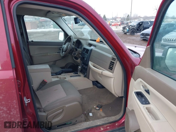 2012 Jeep Liberty Sport with VIN 1C4PJMAK0CW130753, listed as a IAAI auction lot 41639680 with 147,743 mi miles and . Bid and sale history available at DreamBid. Image 5.
