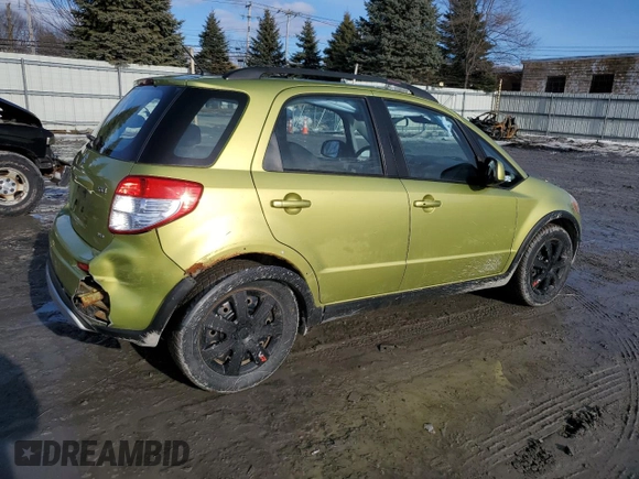 2013 Suzuki SX4 with VIN JS2YB5A48D6100481, listed as a Copart auction lot 46864645 with 98,852 mi miles and Salvage Title. Bid and sale history available at DreamBid. Image 3.
