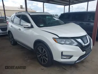 2017 Nissan Rogue SL with VIN JN8AT2MT7HW143035, listed as a IAAI auction lot 41771987 with 77,696 mi miles and . Bid and sale history available at DreamBid. Image 1.