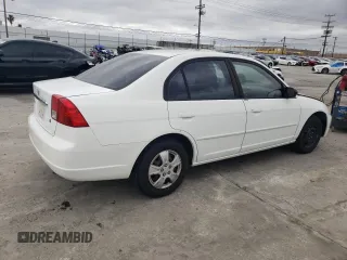 2003 Honda Civic LX with VIN 2HGES16553H586222, listed as a Copart auction lot 49484765 with 133,106 mi miles and Clean Title. Bid and sale history available at carsss.com. Image 3.