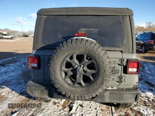 2022 Jeep Wrangler Unlimited Willys Sport with VIN 1C4HJXDN6NW142016, listed as a Copart auction lot 41885135 with 54,638 mi miles and Salvage Title. Bid and sale history available at DreamBid. Image 6.