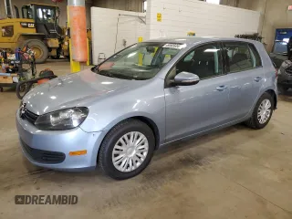 2011 Volkswagen Golf z VIN WVWDA7AJ0BW024216, wystawiony jako Copart lot #49585055 z przebiegiem 145 451 mil mil oraz Szkoda całkowita • Salvage title. Historia ofert i sprzedaży dostępna na DreamBid. Obrazek 1.
