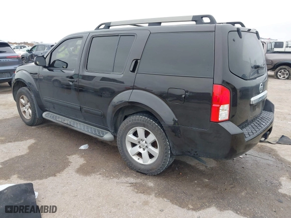 2012 Nissan Pathfinder SV with VIN 5N1AR1NN2CC633134, listed as a IAAI auction lot 41486286 with 156,634 mi miles. Bid and sale history available at carsss.com. Image 3.