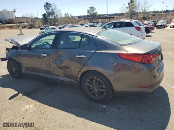 2011 Kia Optima LX with VIN KNAGM4A7XB5080626, listed as a Copart auction lot 50266355 with 0 mi miles and Salvage Title. Bid and sale history available at carsss.com. Image 2.