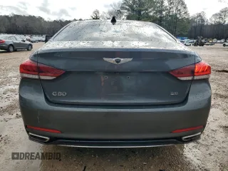 2018 Genesis G80 3.8L с VIN KMHGN4JE2JU239749, выставлен на аукционе Copart как лот 49259985 с пробегом 71 486 миль миль и Списание • Salvage title. История ставок и продаж доступна на DreamBid. Изображение 6.