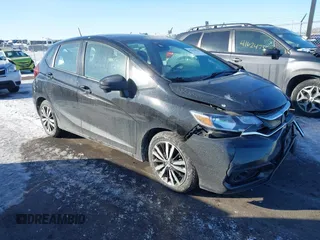 2019 Honda Fit EX z VIN 3HGGK5H81KM706945, wystawiony jako IAAI lot #41629823 z przebiegiem 48 715 mil mil oraz . Historia ofert i sprzedaży dostępna na DreamBid. Obrazek 1.