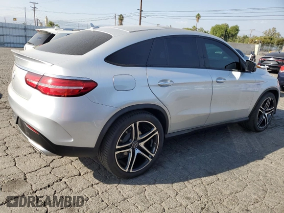 2017 Mercedes-Benz GLE 43 AMG with VIN 4JGED6EBXHA064104, listed as a Copart auction lot 58497065 with 120,735 mi miles and Clean title. Bid and sale history available at DreamBid. Image 3.