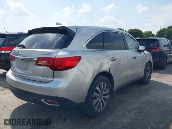 2015 Acura MDX Technology with VIN 5FRYD4H44FB008021, listed as a IAAI auction lot 42174515 with 164,767 mi miles and . Bid and sale history available at DreamBid. Image 4.