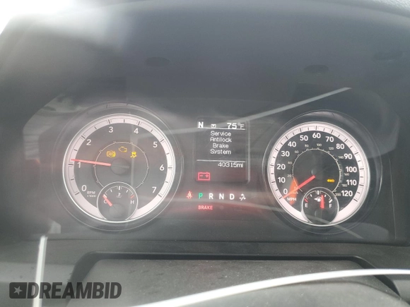 2022 Ram 1500 Tradesman with VIN 3C6JR7DG3NG376017, listed as a Copart auction lot 54113605 with 40,315 mi miles and Salvage title. Bid and sale history available at DreamBid. Image 9.