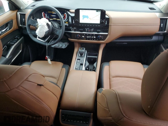 2024 Nissan Pathfinder Platinum with VIN 5N1DR3DG7RC316812, listed as a Copart auction lot 44542305 with 1,608 mi miles and Salvage title. Bid and sale history available at DreamBid. Image 8.