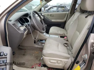 2005 Toyota Highlander with VIN JTEEP21A650087443, listed as a Copart auction lot 86704434 with Not Provided miles and Salvage Title. Bid and sale history available at DreamBid. Image 7.